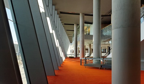 Foyer of exhibition centre