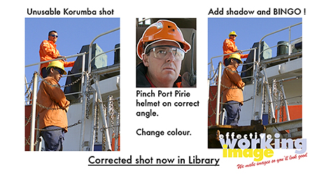 Photo retouching possibilities